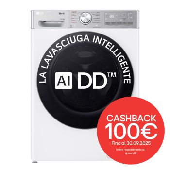 Foto frontale lavasciuga D4R9513TPWC con cashback